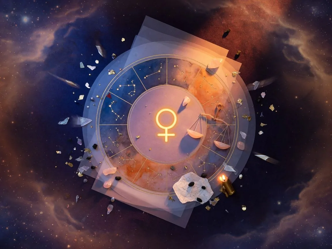 Venus in Libra astrological chart